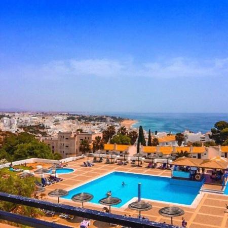 Fabulous Sea View Studio Near Old Town Albufeira Ngoại thất bức ảnh